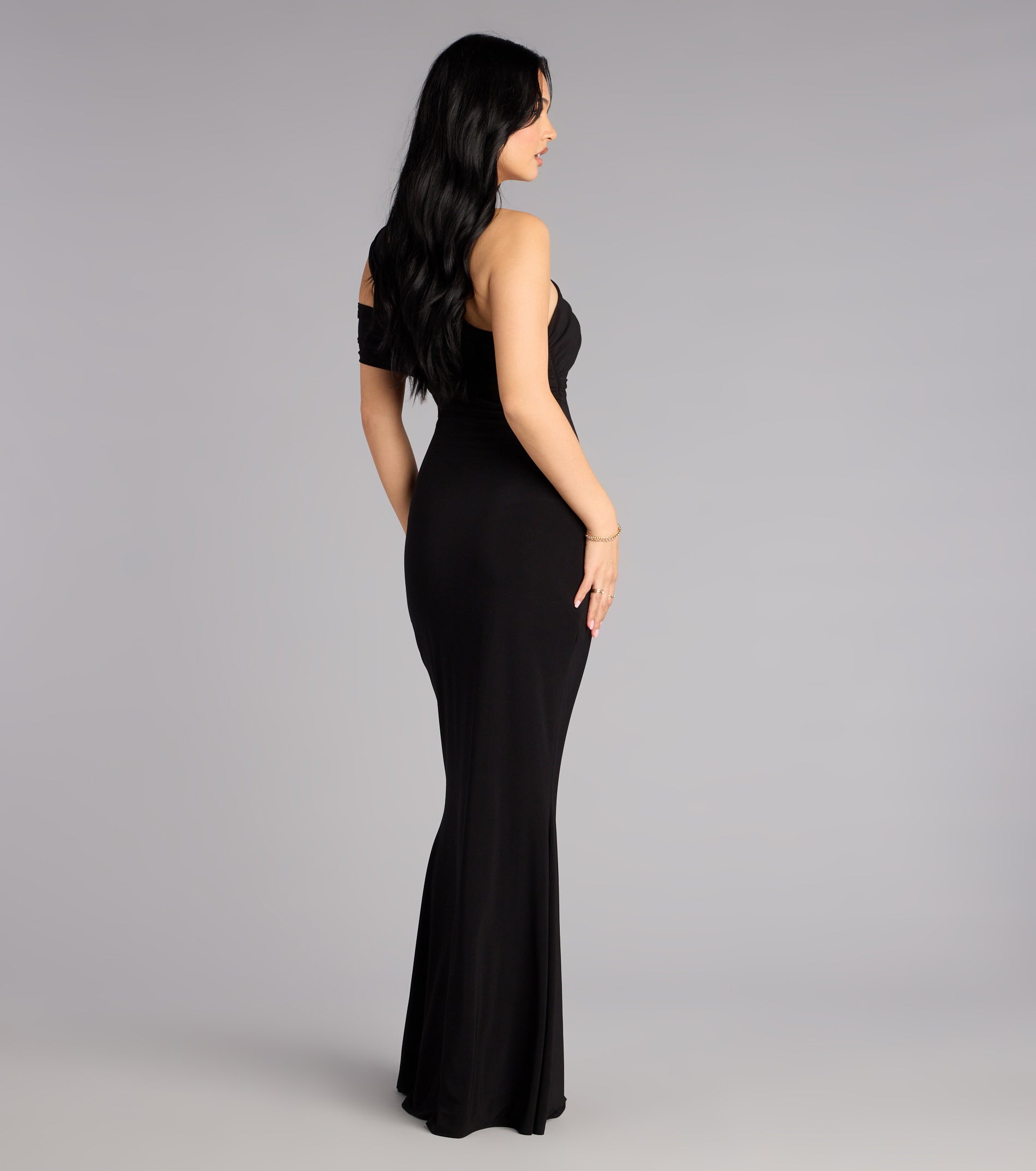 Lilliane One-Shoulder Mermaid Formal Dress