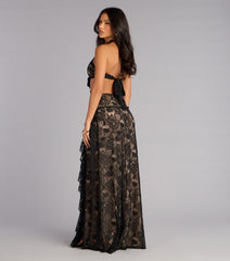 Lyla Lace A-Line Formal Dress