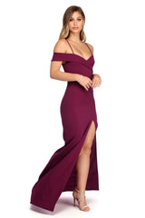 Nat Formal High Slit Dress