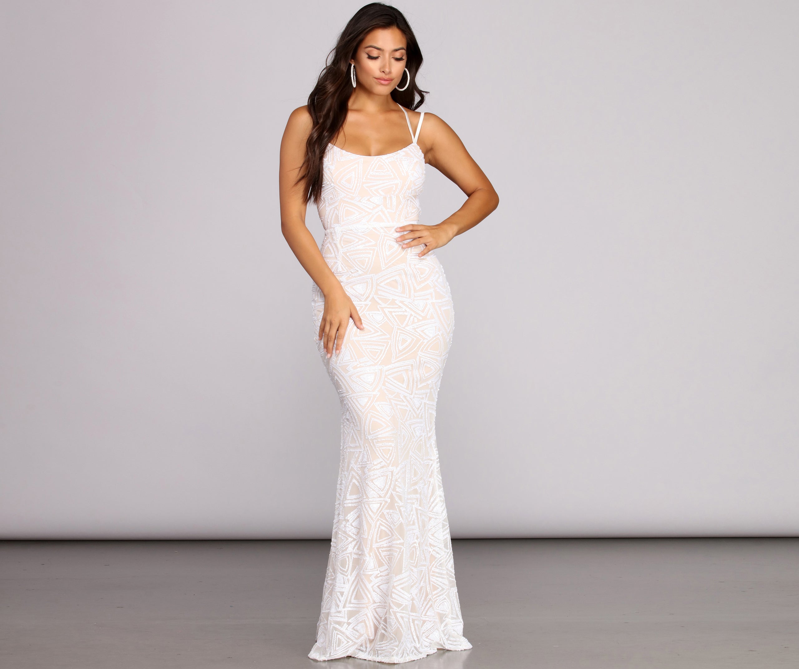 Samantha Sequin Formal Dress