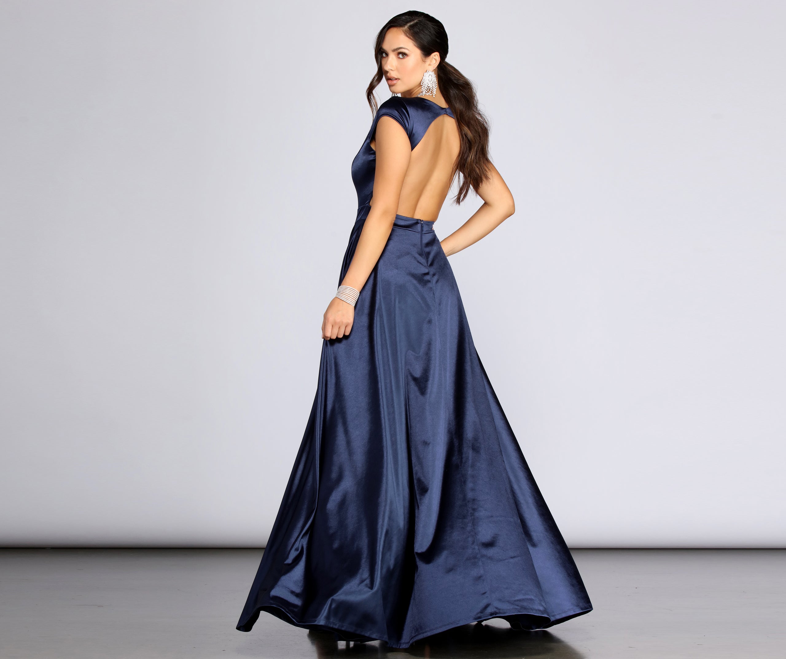 Alena Satin Gown
