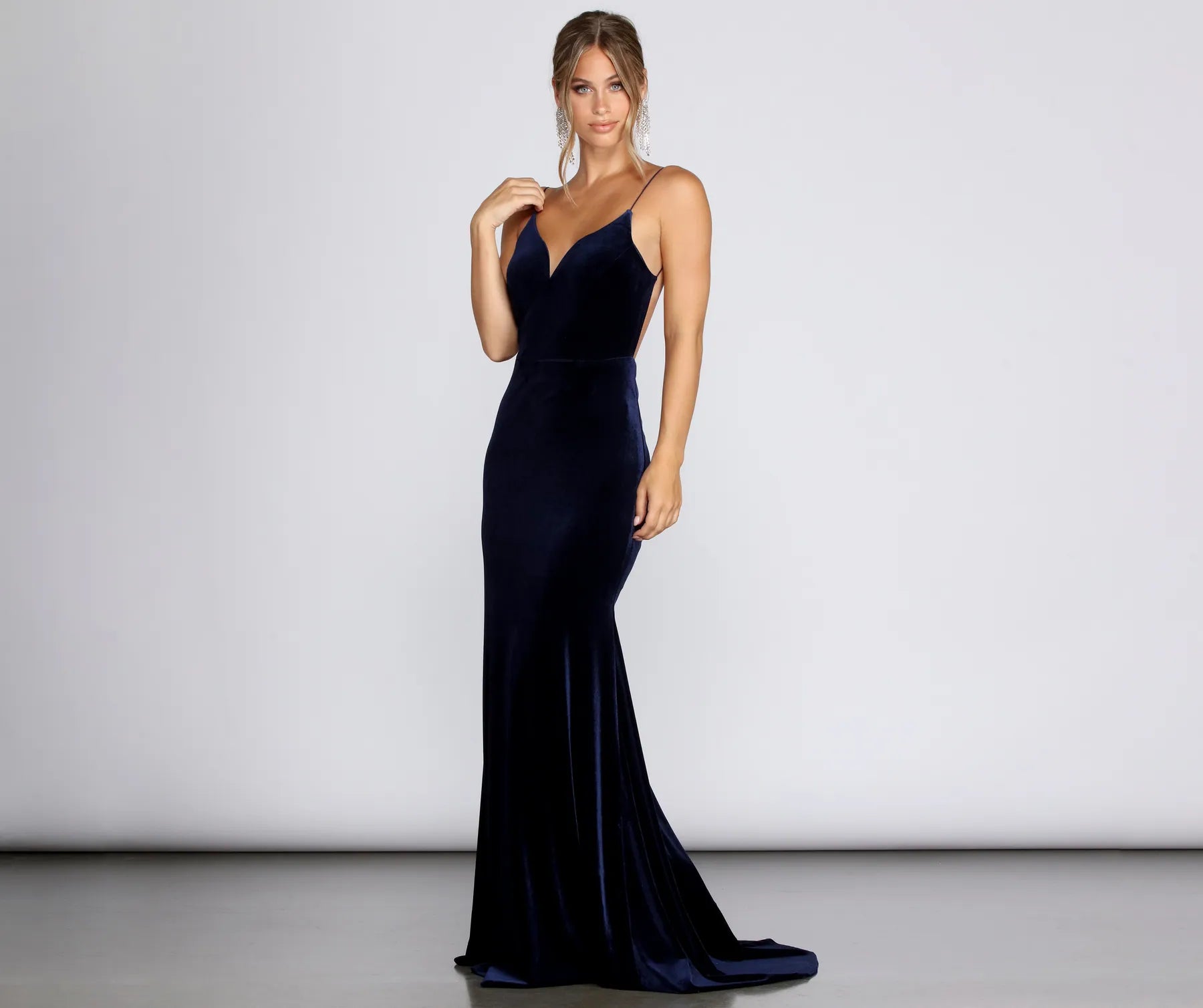Marian Formal Velvet Gown