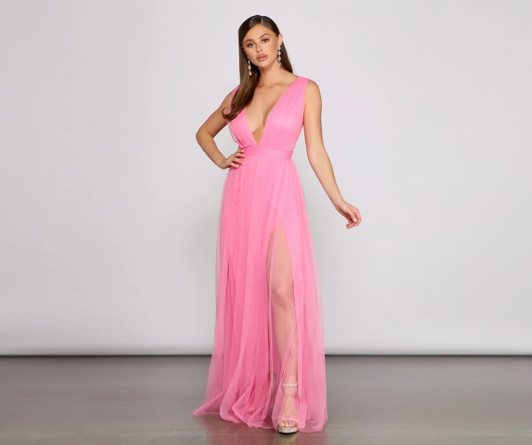 Bridget Double Slit Dress