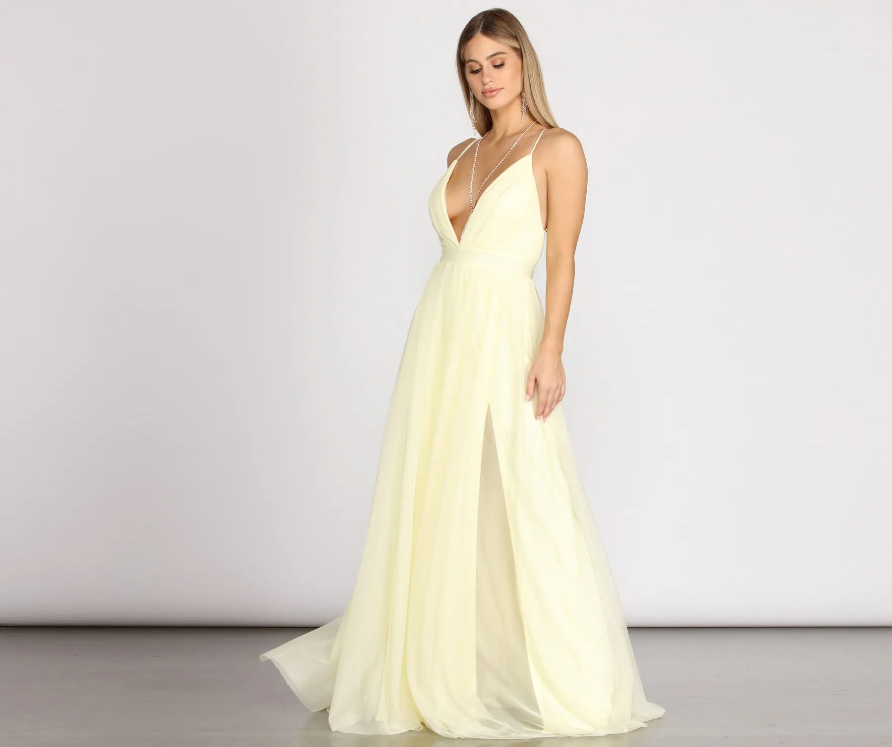 Jodi Tulle A-Line Dress