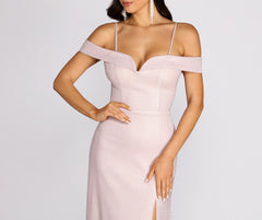 Katie Formal Off The Shoulder Mermaid Dress