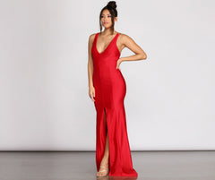 Sami Lace Up Mermaid Dress