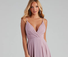 Silvia Chiffon A-Line Formal Dress