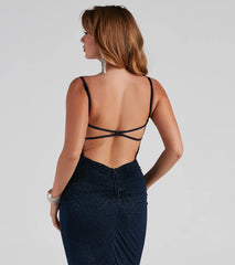 Tatum Formal Glitter Mermaid Dress