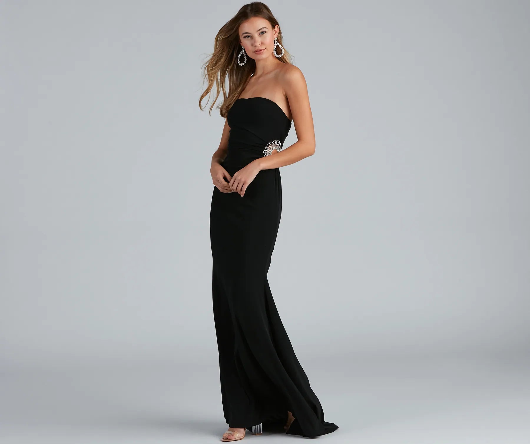 Grace Sweetheart Rhinestone Mermaid Formal Dress