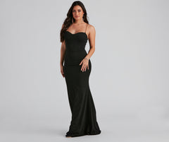 Shirley Formal Chain Strap Long Dress