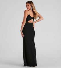 Austin Formal Crepe Mermaid Dress
