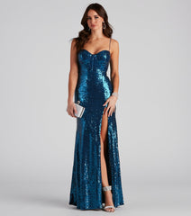 Dorothea Formal Sequin Mermaid Dress