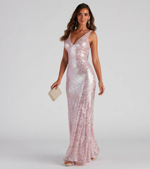 Wylla Formal Sequin Mermaid Dress