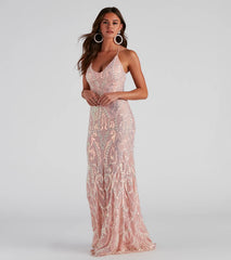 Roxie Formal Sequin Long Dress