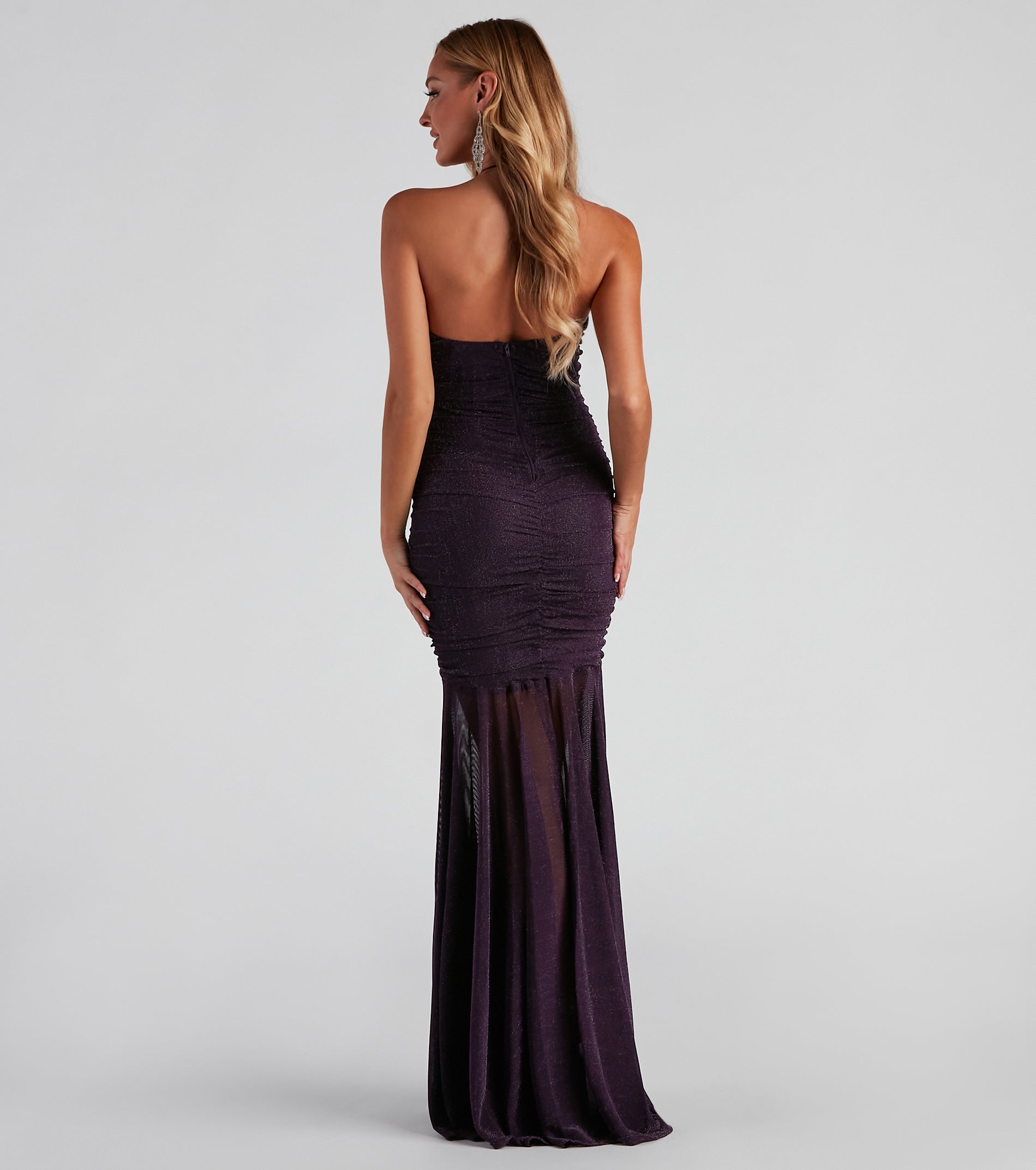 Marlene Formal Glitter Long Dress