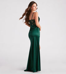 Mikayla Formal Lace Sequin Mermaid Dress
