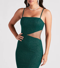 Cynthia Formal Glitter Mermaid Dress