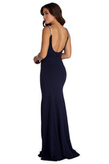 Natalie Formal Rhinestone Mermaid Dress