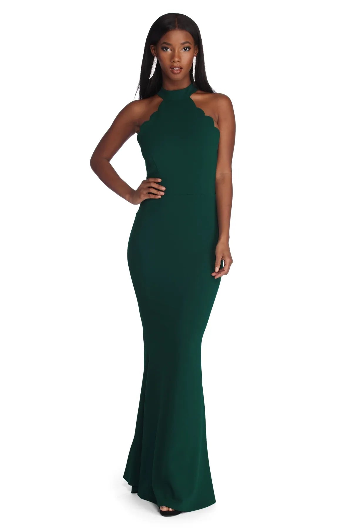 Claudia Formal Ruffle Dress