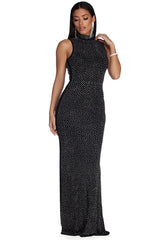 Emerie Formal Heat Stone Dress