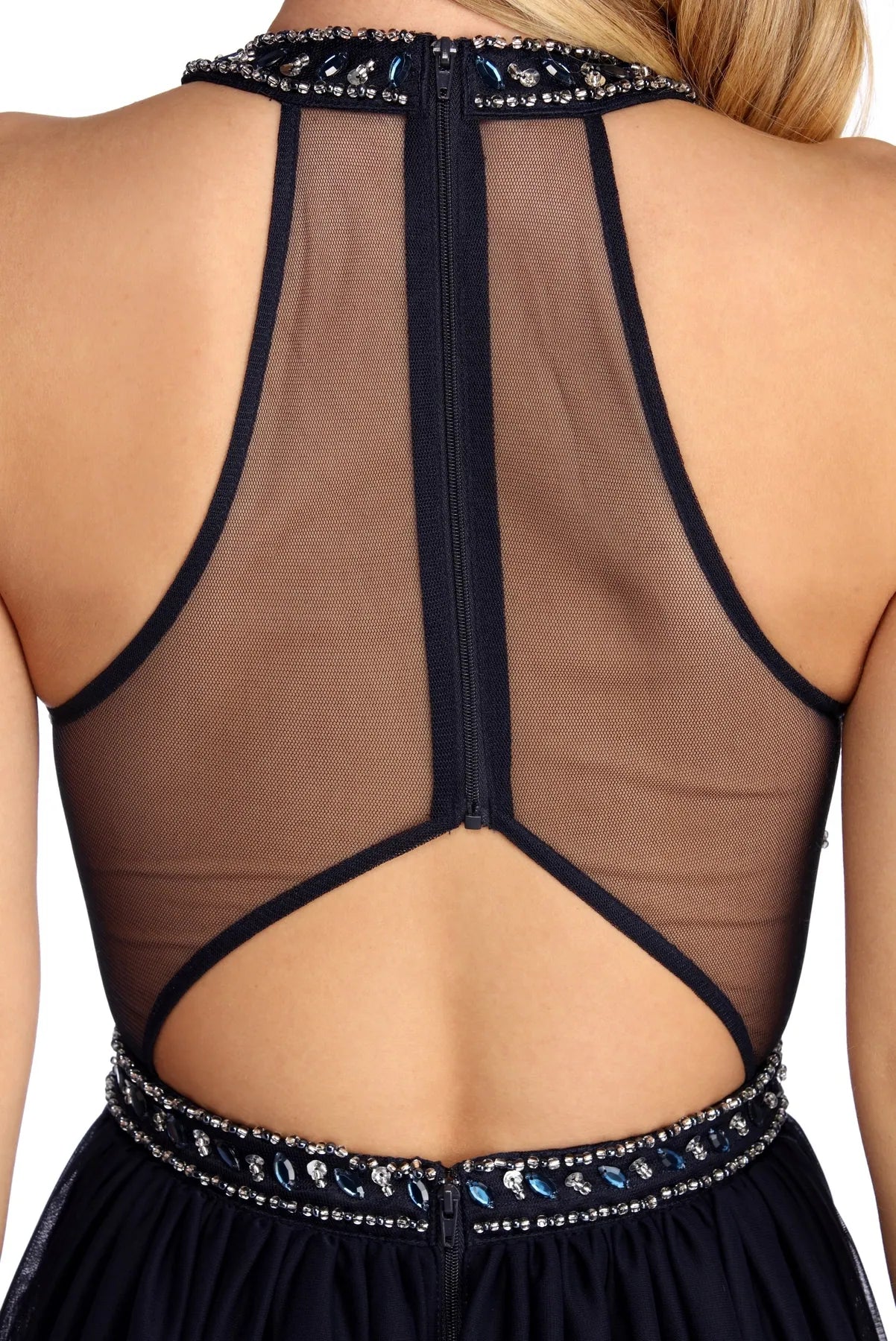 Esther Formal Embellished Gemstone Dress