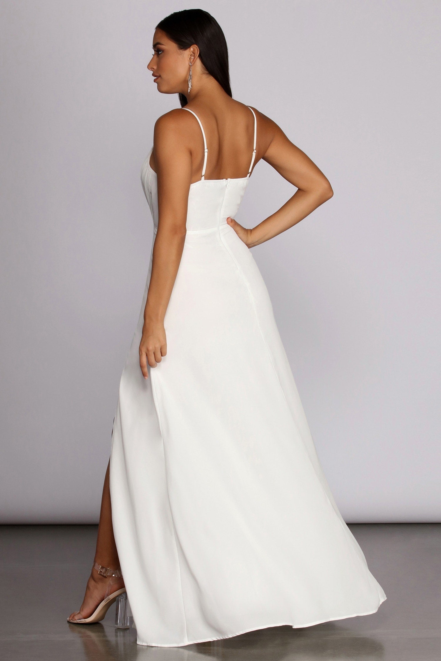 Melany Formal High Slit Dress