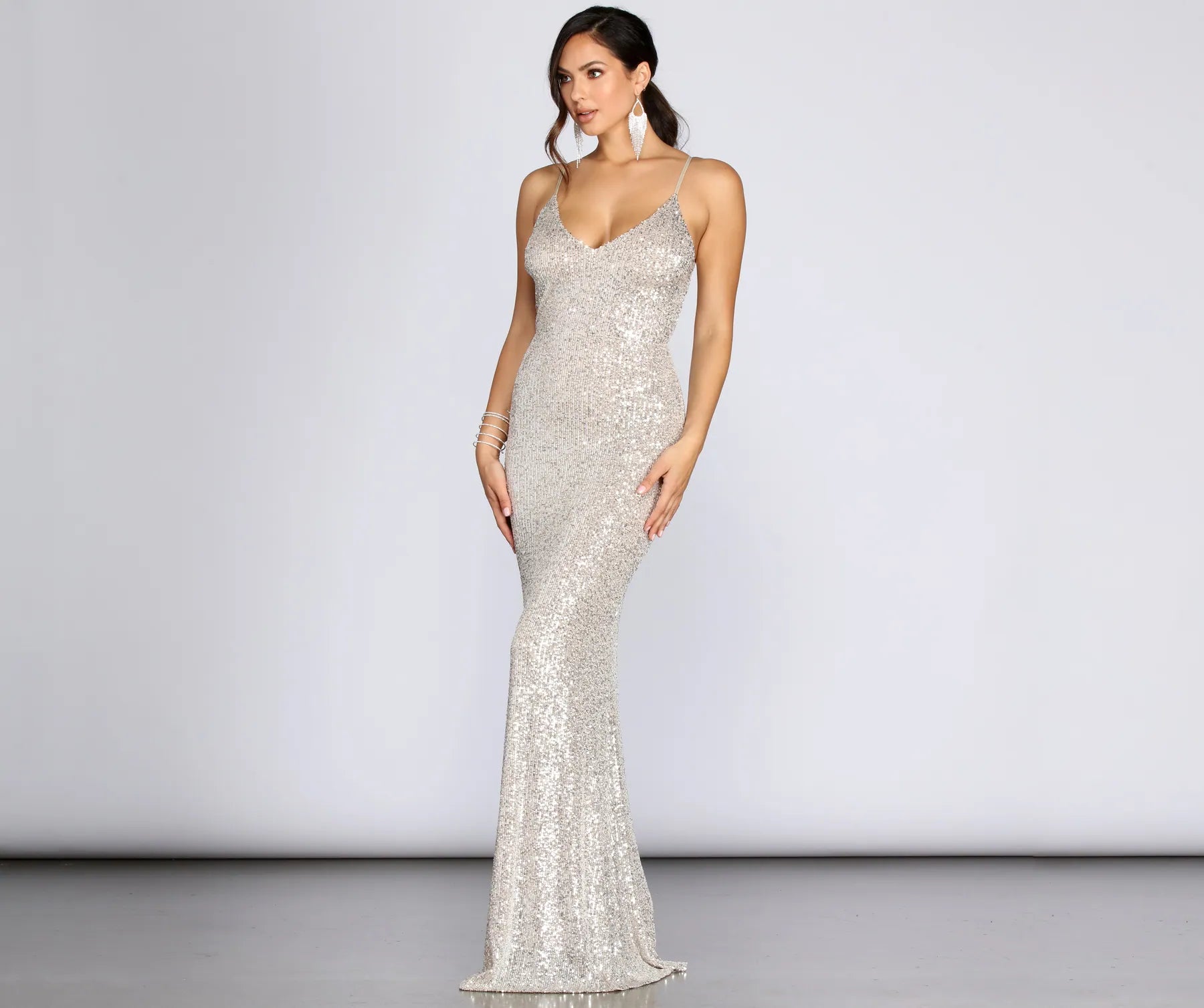 Teagan Sequin Gown