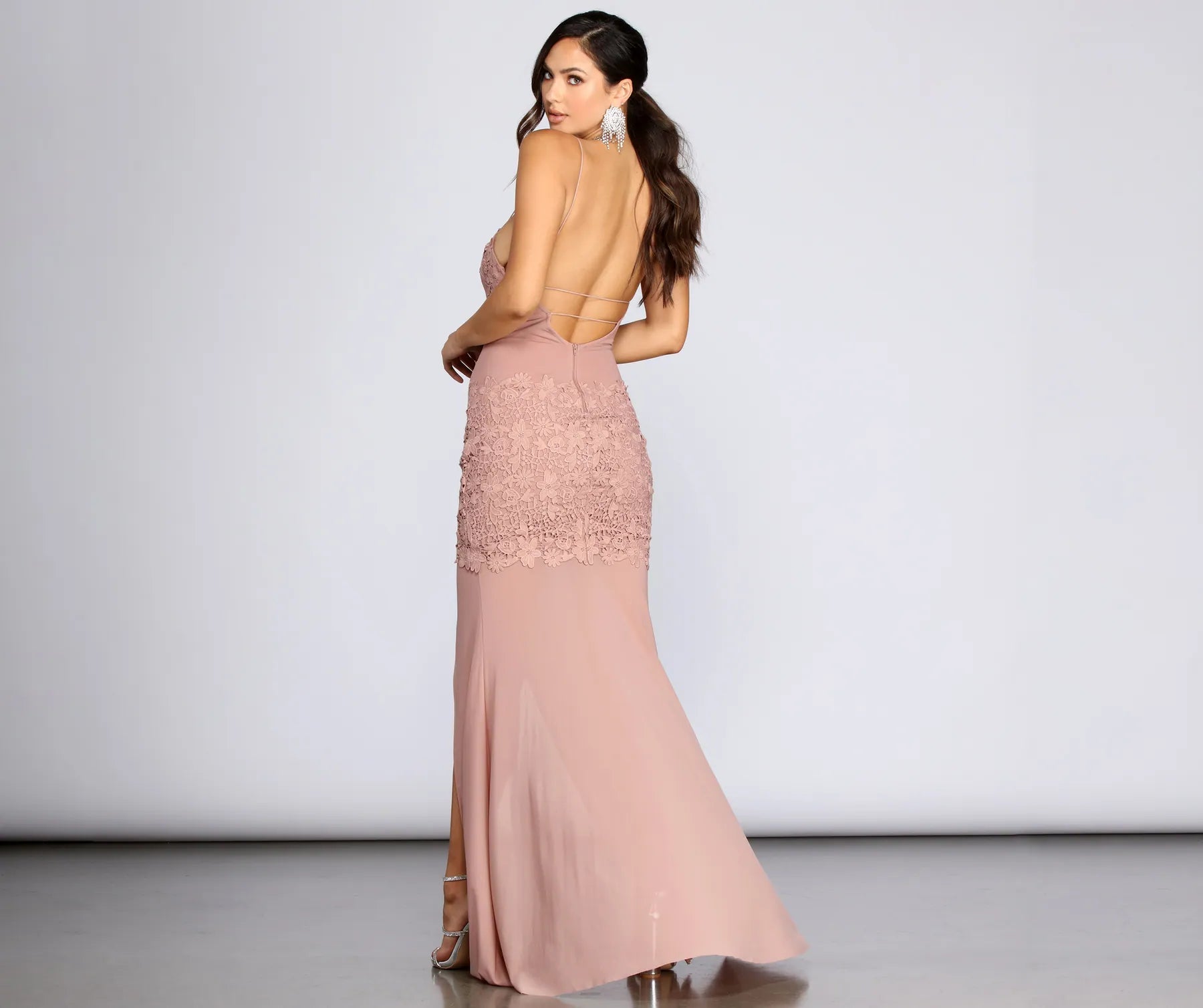 Raina Formal Crochet Dress