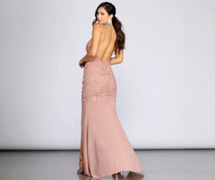 Raina Formal Crochet Dress