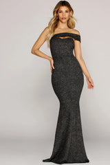 Marlena Glitter Formal Gown