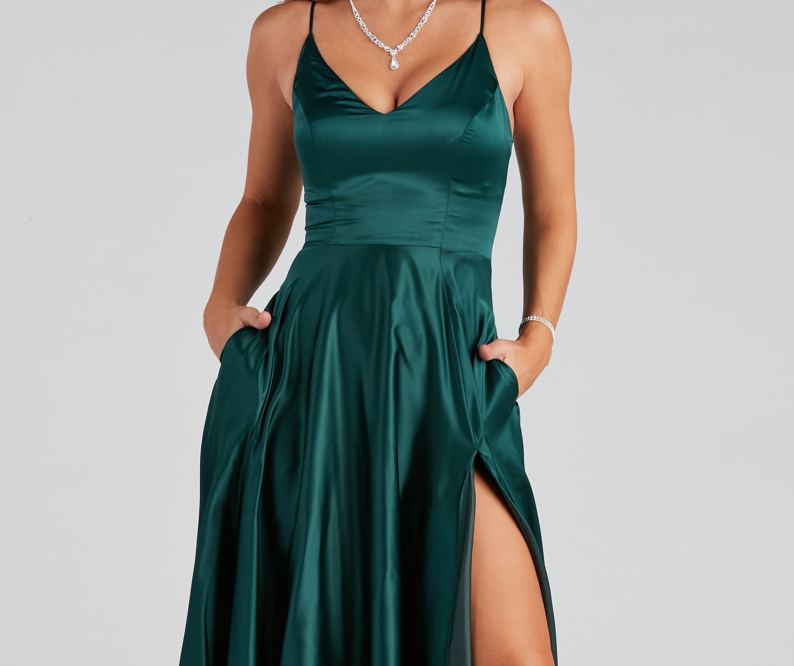 Juliet Formal High Slit Dress