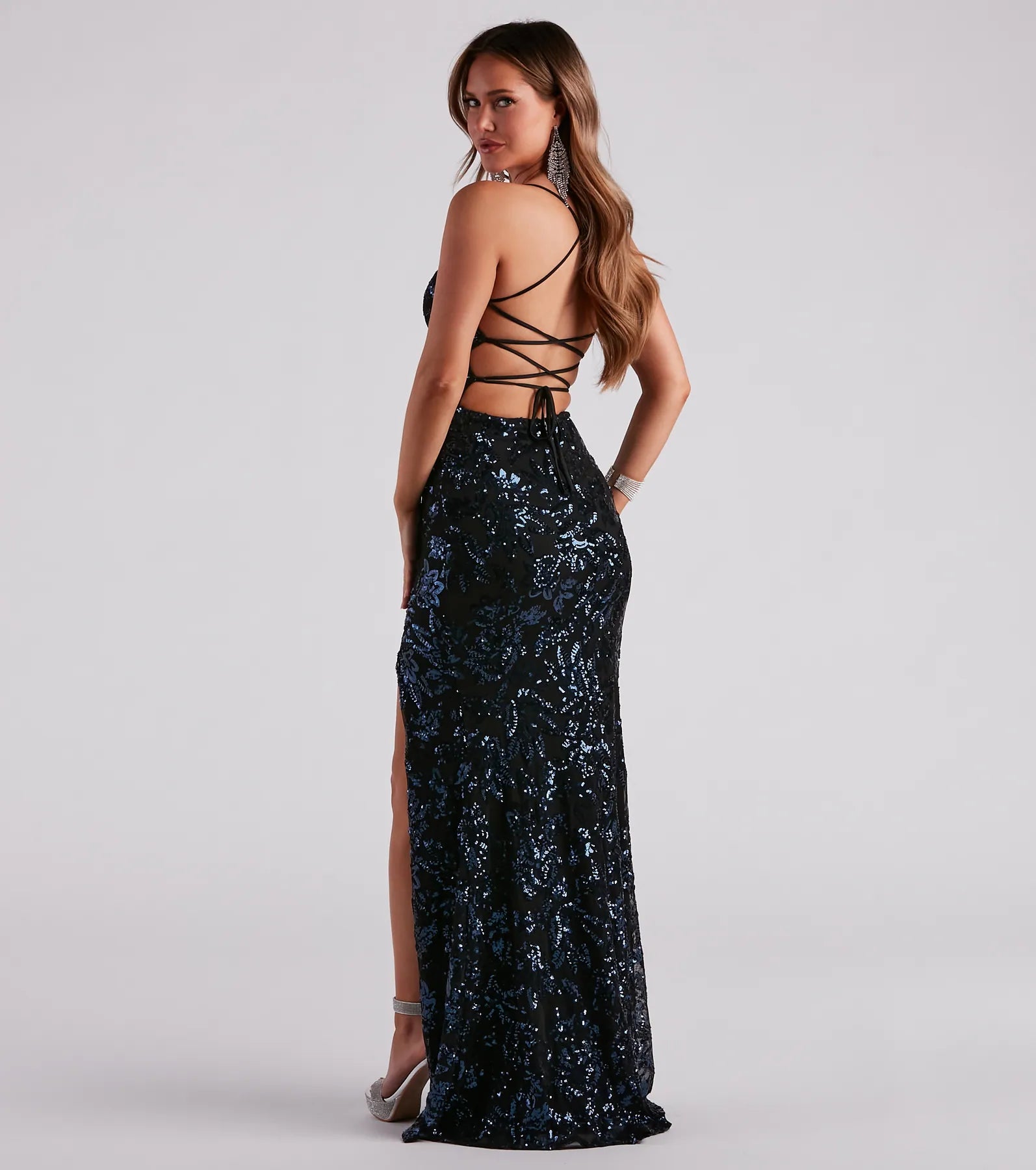 Raquel Formal Sequin Mermaid Dress