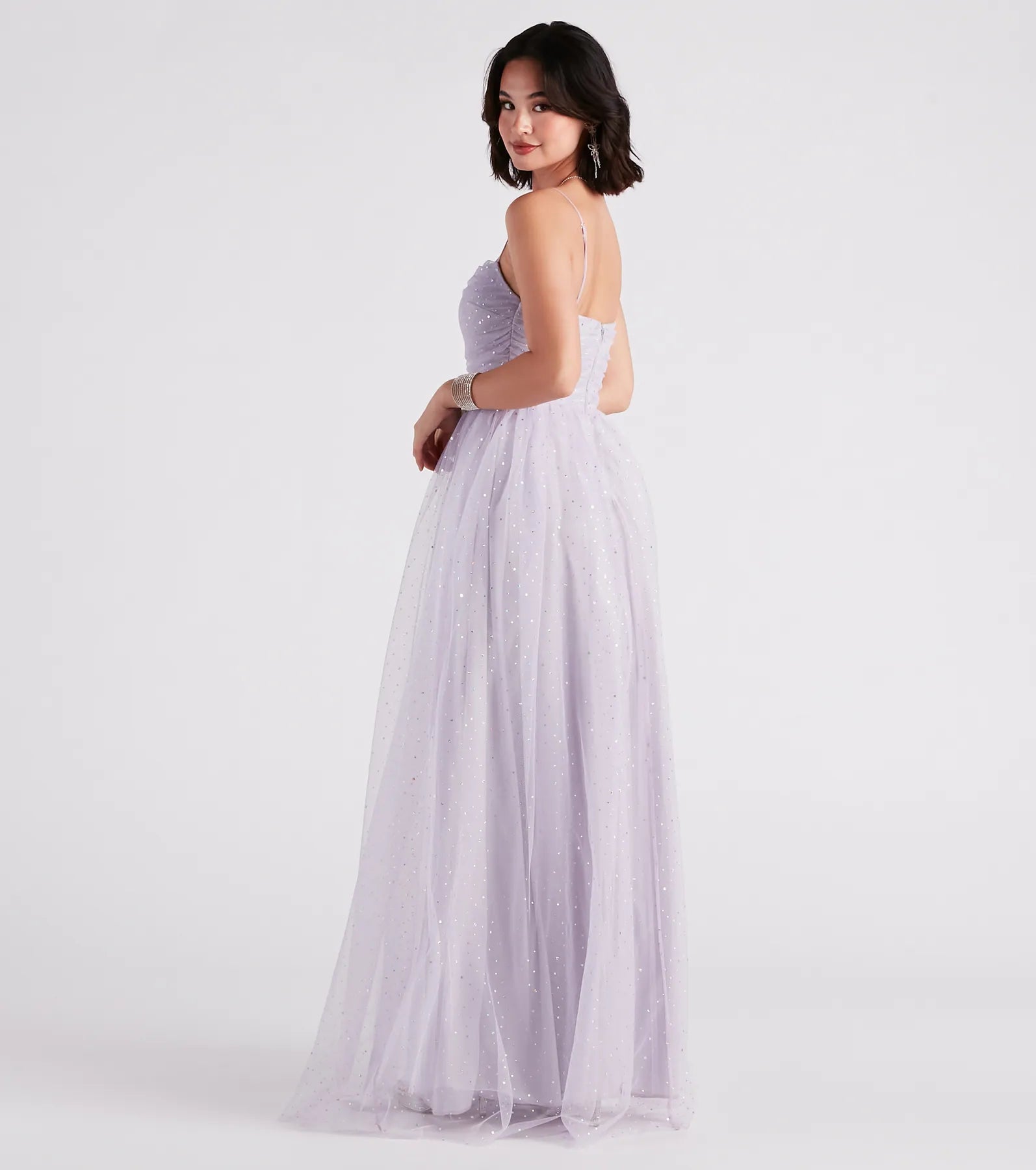 Larissa Formal Tulle Glitter Ballgown