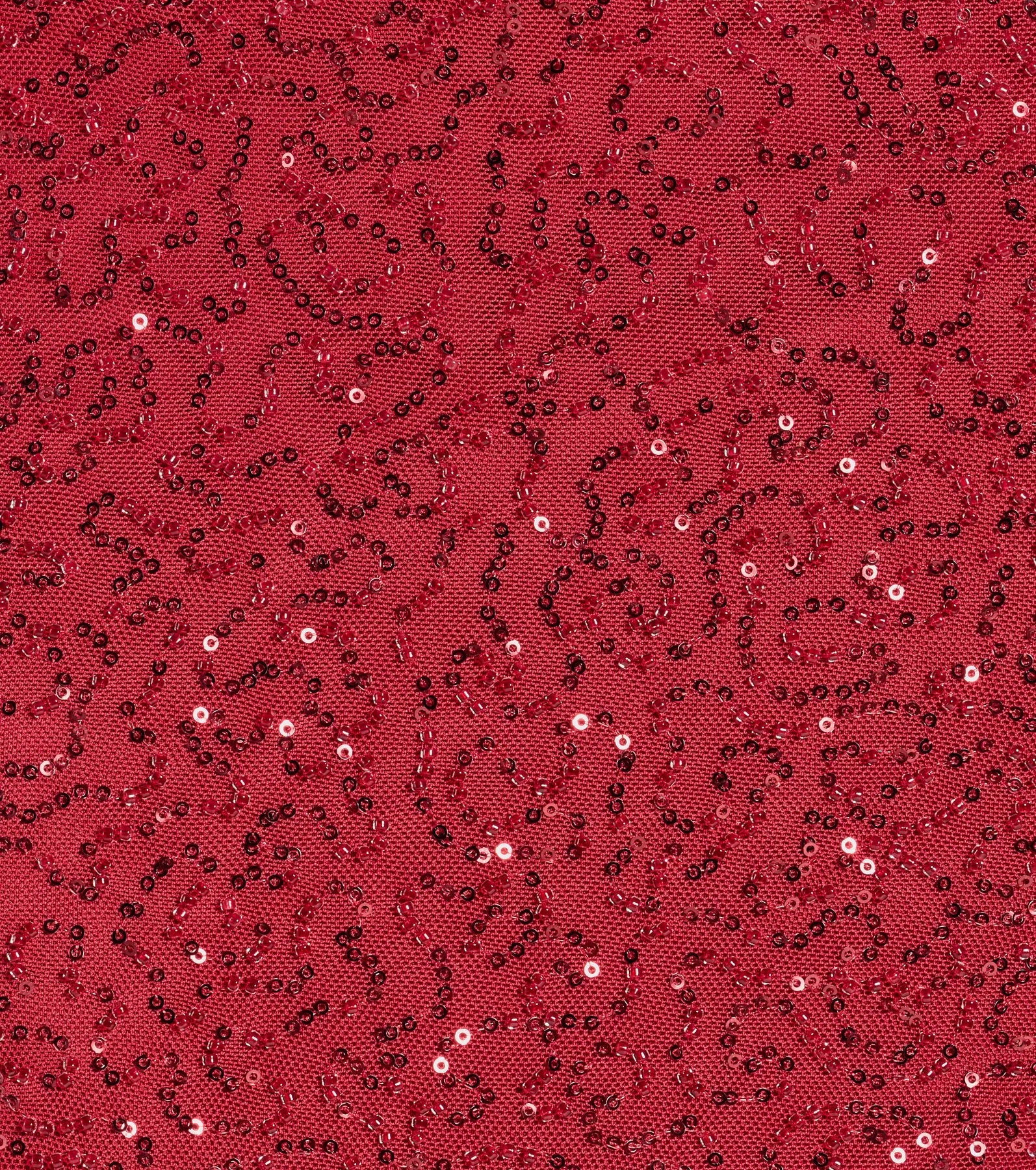 Arielle Sequin Beaded Mesh High Slit Formal Dress