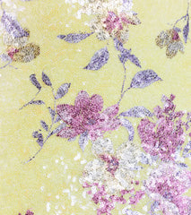 Sierra Lace-Up Floral Sequin Formal Dress