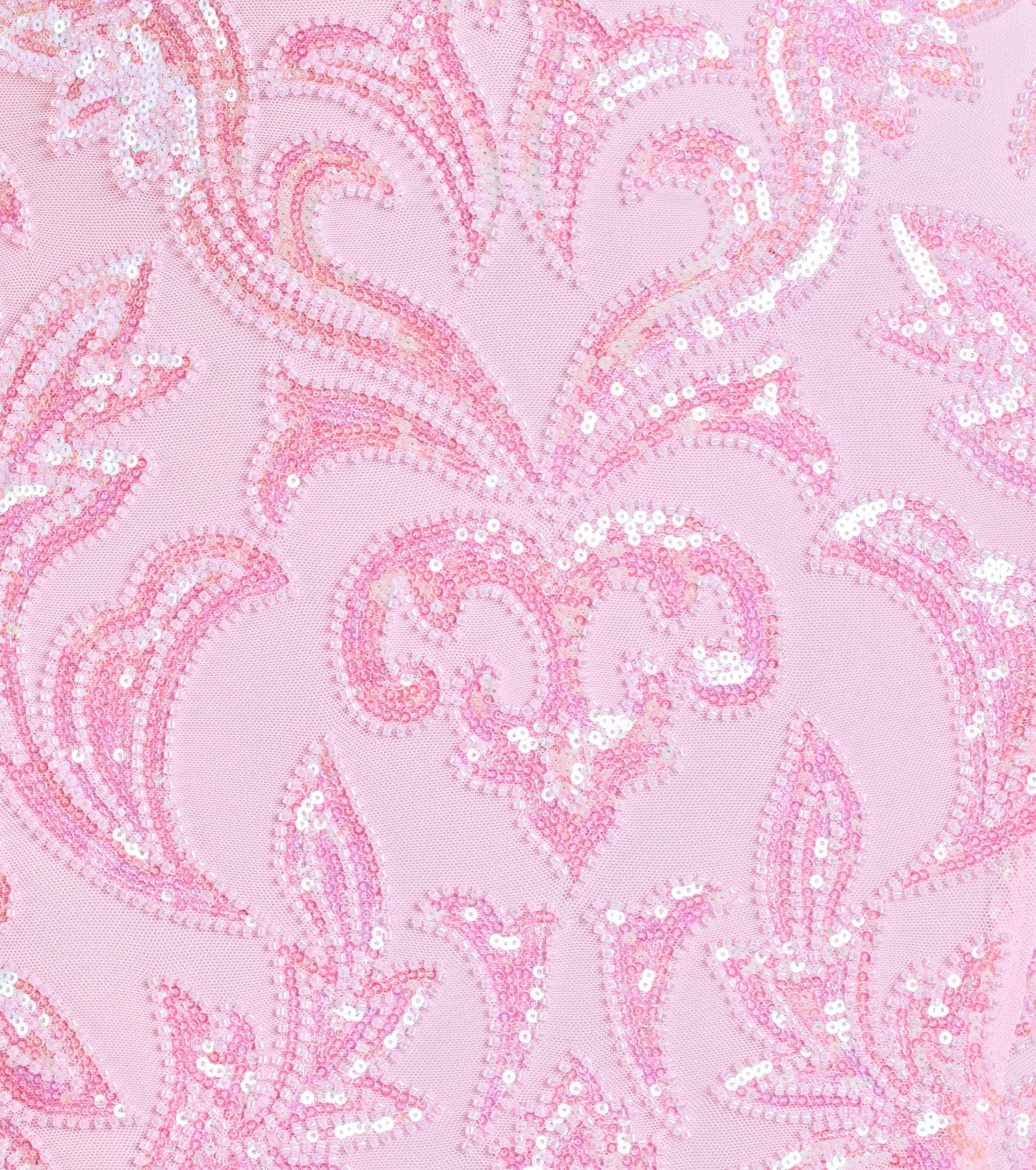 Tarna Lace-Up Bead Sequin Mermaid Formal Dress