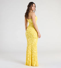 Alandra Sweetheart Mermaid Sequin Formal Dress