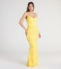 Alandra Sweetheart Mermaid Sequin Formal Dress