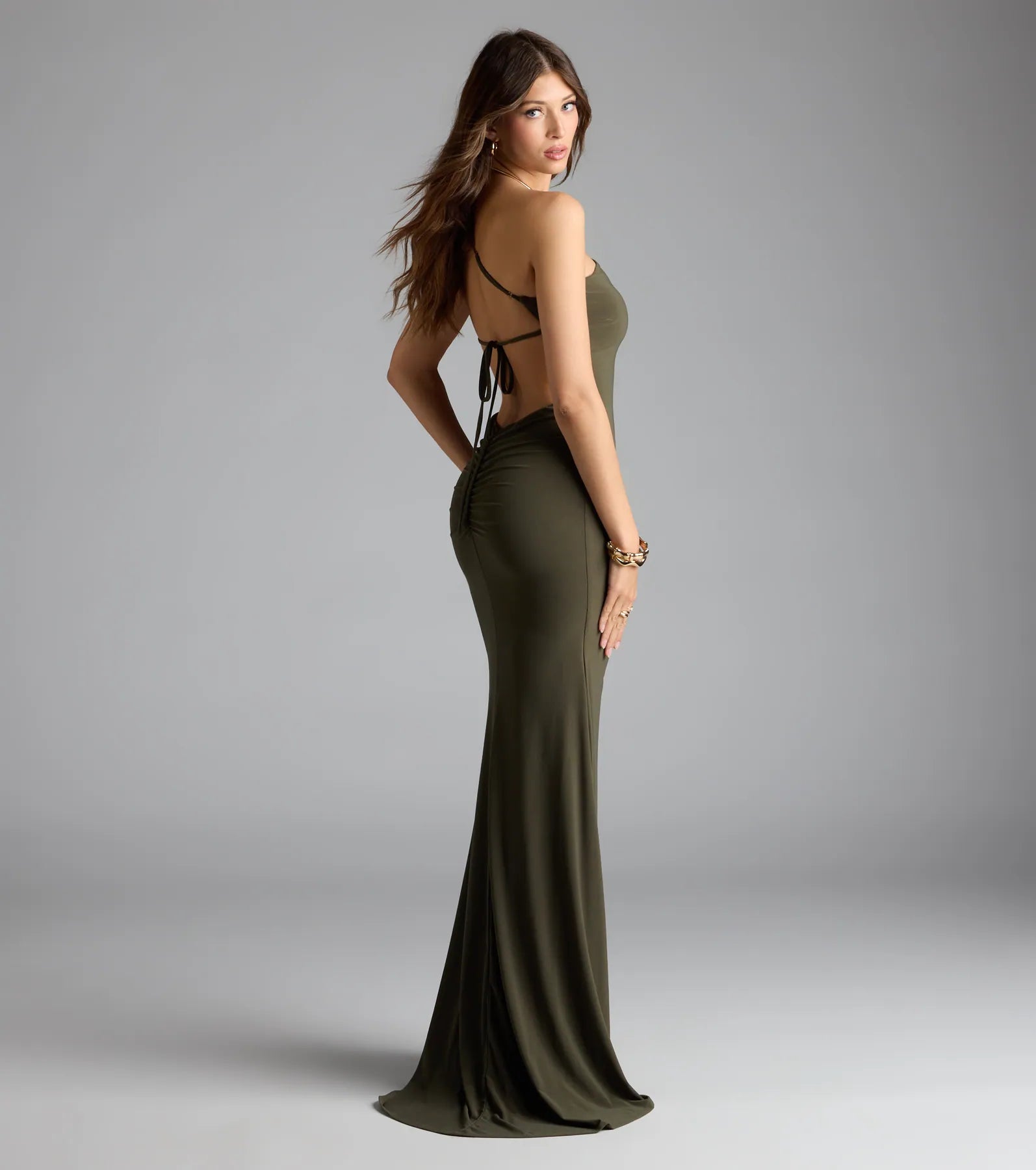Willow One-Shoulder Mermaid Formal Dress