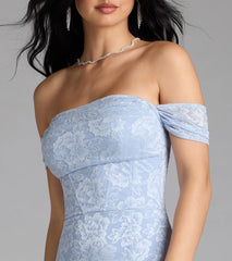 Candence Corset Mermaid Lace Formal Dress