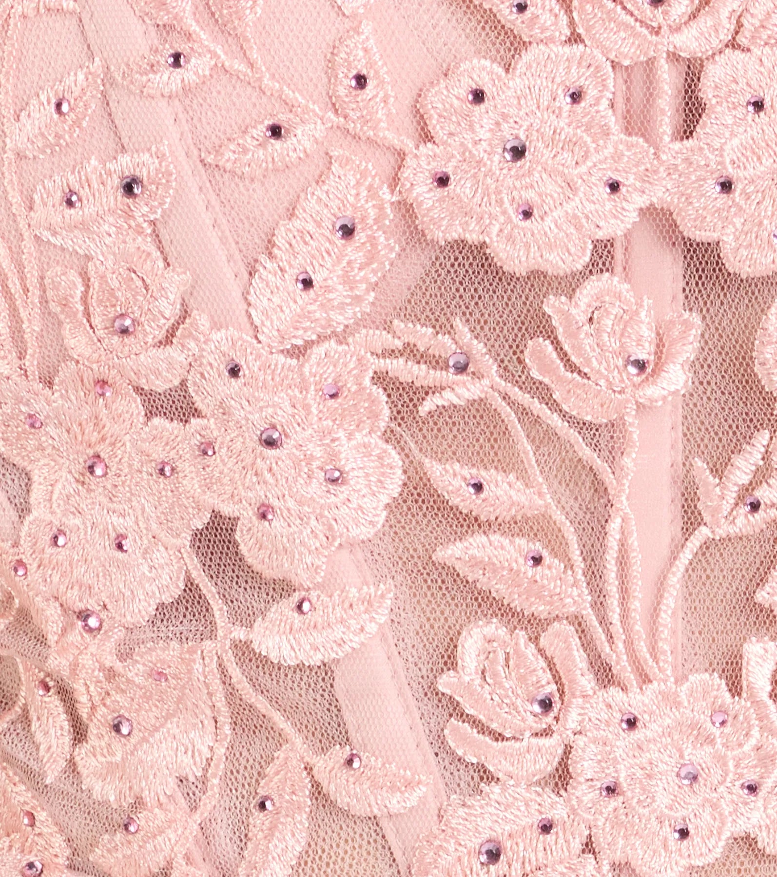 Paloma Corset Applique A-Line Satin Ball Gown