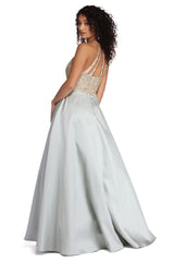 Emmy Formal Beaded Ball Gown