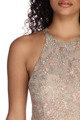 Emmy Formal Beaded Ball Gown