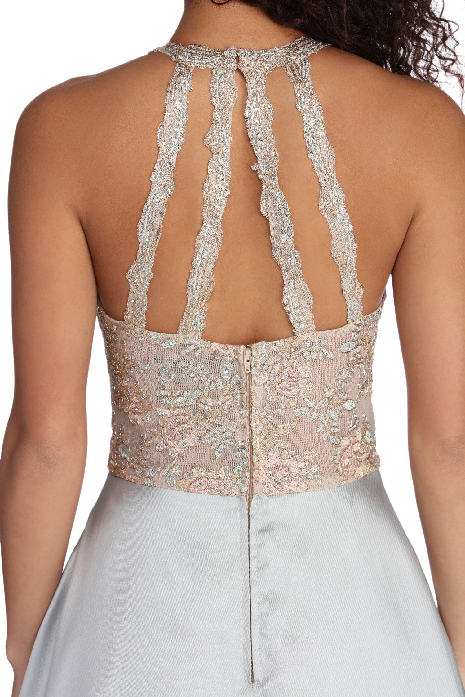 Emmy Formal Beaded Ball Gown