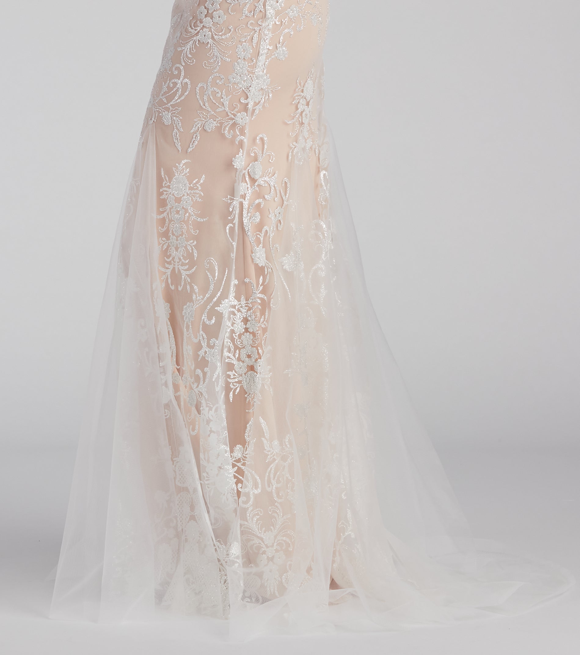 Samara Corset Lace Ball Gown