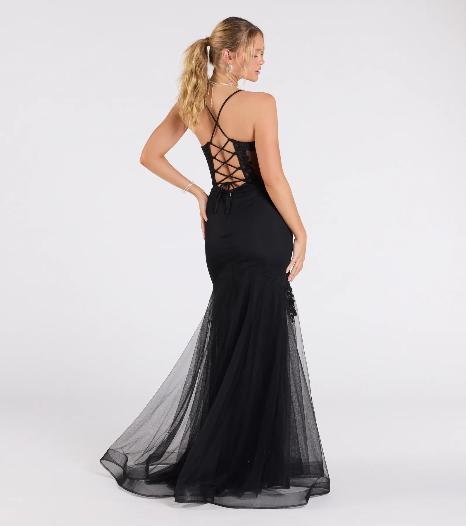 Jenika Formal Embroidered Ball Gown