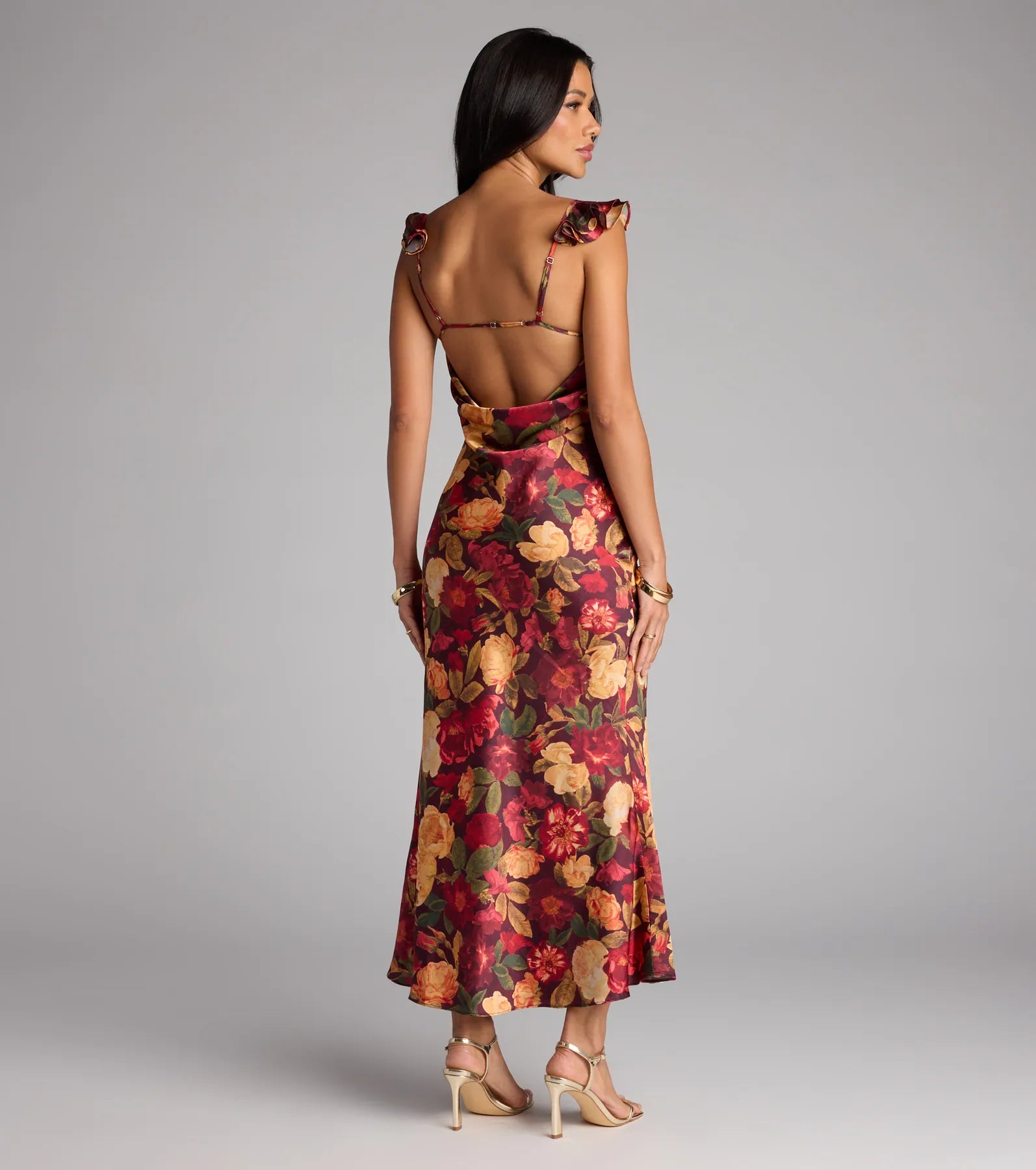 Love in Full Bloom Floral Maxi Dress