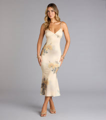 Sweet Serenity Bow Back Midi Dress