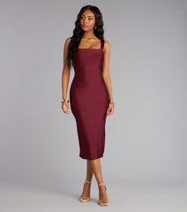 Allure Defined Midi Dress