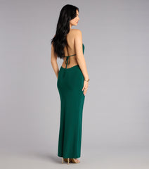 Spotlight Moment Open Back Maxi Dress